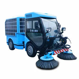 commercial street sweeper footpath sweeper municipal street sweeper outdoor cleaning machine