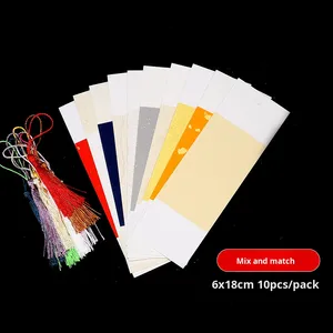 Papier de <span class=keywords><strong>calligraphie</strong></span> vierge de peinture et de <span class=keywords><strong>calligraphie</strong></span> chinoise traditionnelle pour petit type de carte-cadeau d'écriture de <span class=keywords><strong>lettre</strong></span> d'écriture régulière - Product Image 6
