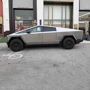 Voitures d'occasion de haute qualité <span class=keywords><strong>Tesla</strong></span> Cybertruck 2025 100% électrique 547KM Longue autonomie Faible consommation Pick-up grand format 5 places Deux rangées - Product Image 4