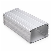 Fabricants de boîtiers électriques pour amplificateurs de puissance sur mesure, boîtier en aluminium extrudé anodisé à blocs séparés sur mesure