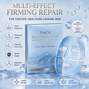 <span class=keywords><strong>Mascarilla</strong></span> Facial de Colágeno Bio de Marca Privada, Péptido de Cobre Azul, Hidratación Profunda, Renovación de la Piel, <span class=keywords><strong>Mascarilla</strong></span> Facial y Corporal de Colágeno - Product Image 2