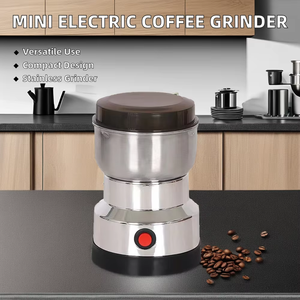 เครื่องบดกาแฟไฟฟ้าอัตโนมัติ ใบมีดสแตนเลส ความจุ 250 กรัม เป็นมิตรกับสิ่งแวดล้อม ใช้ในครัวเรือนและเชิงพาณิชย์ เครื่องบดแบบพกพา - Product Image 4