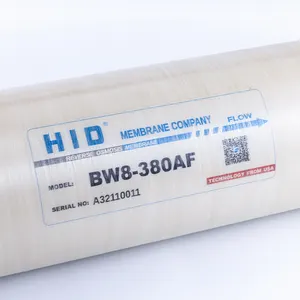 HID BW8 - 380AF Produttore Industriale ad alta tds Ad Osmosi Inversa BW LP ULP RO Membrana 8040