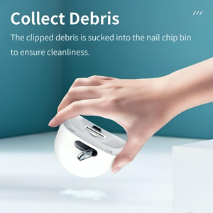 Coupe-ongles électrique silencieux et sûr pour nouveau-nés, idéal pour la maison, fonctionne sur piles, lime à ongles pour bébé - Product Image 3
