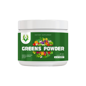 OEM Greens Powoer Énergie, Digestion, Soutien Immunitaire, Détox, Favorise l'Énergie Naturelle, Aide à la Clarté Mentale - Product Image 1