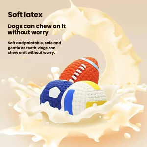 Juego de Juguetes para Mascotas 2026, Pelota de Fútbol, Voleibol, Tenis y Rugby para Gatos, Pelota de Juguete para Perros, Juguete Masticable Indestructible para Perros - Product Image 3
