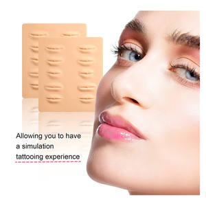 سيليكون تجميل دائم التدريب الوشم الشفاه الممارسة الجلد ل maquillaje المهنة الممارسة - Product Image 2