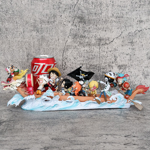 Caldo 36CM per un pezzo Sanji Chopper Luffy Zoro PVC Anime figura mille Sunny nave modello <span class=keywords><strong>film</strong></span> decorativo & TV giocattoli a tema - Product Image 4