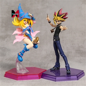 ¡2 estilos Yu-Gi-Oh! Duelo monstruos Yami Anime mago oscuro chica Sexy acción Yugi Muto figura colección muñeca - Product Image 5