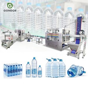 Línea de Producción de Alta Capacidad para Llenado y Embotellado de Agua Mineral, 30 <span class=keywords><strong>Bpm</strong></span>, 500bph, 5000bph - Product Image 1
