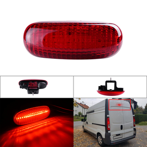 Troisième feu stop LED à montage élevé pour Opel Vauxhall <span class=keywords><strong>Vivaro</strong></span> a B Renault Trafic 2 3 Nissan Primastar X83 NV300 X82 3ème feu stop - Product Image 1