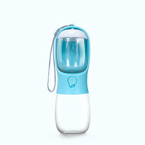 Dispensador Automático <span class=keywords><strong>de</strong></span> <span class=keywords><strong>Agua</strong></span> para Perros <span class=keywords><strong>de</strong></span> Plástico con Contenedor <span class=keywords><strong>de</strong></span> Comida Desmontable, Portátil para Exteriores - Product Image 4