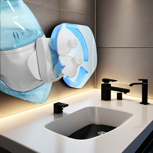 Sistema de Irrigación Nasal Eléctrico de Venta Caliente, Irrigador Nasal de Plástico de Múltiples Etapas con Componentes de Silicona - Product Image 2