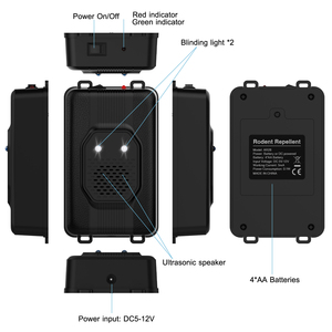 X-PEST Thiết Bị Đuổi Côn Trùng AR28C Mới Nhất Nhà Máy Có Pin Cho Xe Hơi Thiết Bị Đuổi Côn Trùng Siêu Âm Pin - Product Image 3