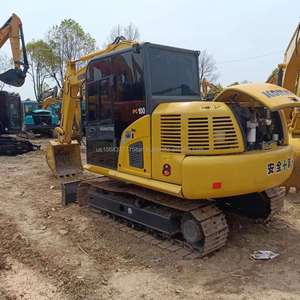Hot Selling Used 10T Amphibious Digger Komatsu PC100 Excavator 2023 Model Great Quality 1.5m <b>Bucket</b> Capacity Japan Brand - Product Image 2