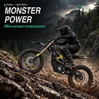 Light Bee 2 US Warehouse Livraison Rapide 24KW Moto Tout-Terrain Batterie Semi-Solide Moto Routière Disponible Dès Maintenant