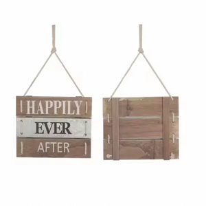 Letrero <span class=keywords><strong>de</strong></span> Madera Tallada Moderno para Colgar en la Pared, Placa con Tema <span class=keywords><strong>de</strong></span> Amor, Tamaño y Color Personalizables para Decoración del Hogar - Product Image 3