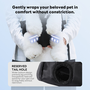 N4P Nuovo Zaino Porta Cane di Alta Qualità: Indossabile sul Petto per Gite a Mani Libere e Passeggiate in Bicicletta, Lascia il Tuo Animale in Libertà di Movimento - Product Image 3