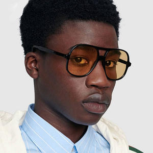 Unisex Retro 70er Jahre Vintage Piloten-Sonnenbrille Großer Quadratischer Rahmen Klassische Polarisierte Schwarze Fahrbrille für Männer und Frauen Schutzbrille - Product Image 3