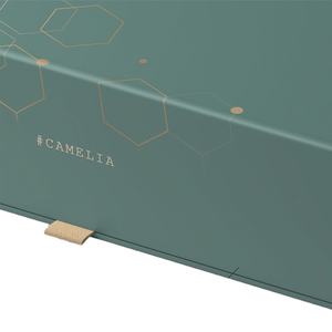 صندوق هدايا فاخر جديد لعام 2025 من بوليدا بشعار مخصص، علبة عطور من الورق المقوى الصلب مع غطاء مغناطيسي - Product Image 3