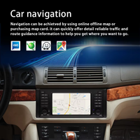 Autoradio de navigation Android 4 cœurs 8 cœurs 7 pouces 64 Go 128 Go 32 Go pour BMW X5 E53 E38 E39
