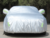 Housse de protection extérieure pour voiture en tissu PVC anti-UV pour SUV et berline
