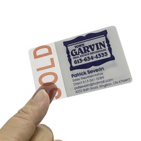 Cartes de visite en plastique Transparent Pvc de haute qualité, pas cher, échantillon gratuit, carte cadeau pour liquide Vip