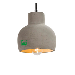 Tùy chỉnh bê tông ánh sáng mặt dây chuyền hiện đại xi măng Đèn bóng râm treo trần ánh sáng OEM Nhà cung cấp Trung Quốc cho khách sạn nhà trang trí - Product Image 4