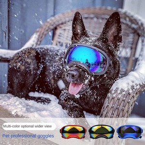 Profesyonel Pet gözlük köpek güneş gözlüğü gözlük köpek kayak gözlüğü UV koruma Pet güneş gözlüğü ile ayarlanabilir kayış - Product Image 6