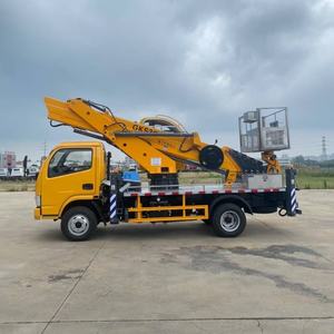 हवाई कार्य मंच इलेक्ट्रिक नई बकेट ट्रक बूम लिफ्ट उच्च ऊंचाई पर काम करने वाला ट्रक 30 मीटर मोबाइल लिफ्ट - Product Image 3