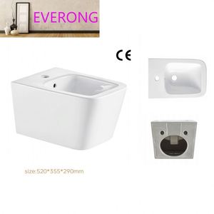 WC intelligent mural en <span class=keywords><strong>laiton</strong></span> avec <span class=keywords><strong>bidet</strong></span> en céramique carré moderne certifié CE, idéal pour villas de luxe et hôtels, hauteur confortable pour un nettoyage optimal - Product Image 4