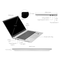 99% Baru untuk Laptop Bisnis HP EliteBook 630 G9 13.3 Inch Intel Core I5-1235U RAM 16GB SSD 512GB FHD 1920x1080 Windows 11 Pro