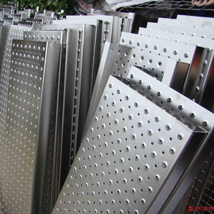 Tấm lưới thép mạ kẽm A36, thép cacbon thấp, đục lỗ, độ dày 2.0MM, khoảng cách lỗ 5mm và 8mm, cắt, hàn - Product Image 4