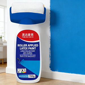 Environmentally Friendly Acrylic <b>Paint</b> Formaldehyde-free <b>Coating</b> Mildew-resistant Home Use Roller Self-applying White Wall - Product Image 4