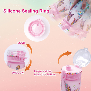 Kits de Manualidades con Diamantes de Imitación para Niñas, Juguetes de Arte y Manualidades, Set de Pintura DIY para Niños, Kits para Decorar Botellas de Agua para Niñas - Product Image 5