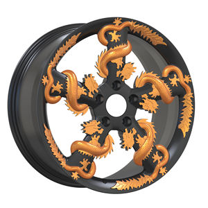 Jante de voiture en alliage forgé personnalisable avec Dragon doré, nouveau <span class=keywords><strong>Concept</strong></span>, R20 R21 R22 pouces - Product Image 5