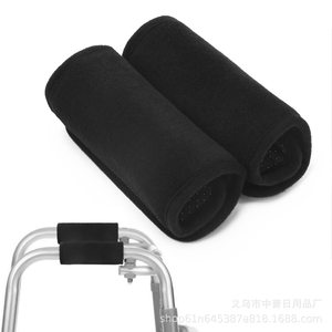 Zhongpu <b>Walking</b> Aid Armrest <b>Pads</b> Black 8.6x5.9in For Walker Wheelchair Cane Replacement Parts - Product Image 2