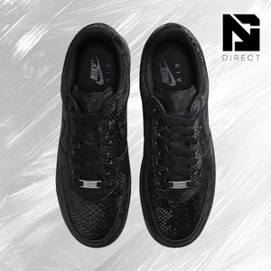 Kobe Bryant <span class=keywords><strong>X</strong></span> <span class=keywords><strong>Nike</strong></span> Air Force 1 Low 'triple Black' Zapatos casuales de lujo Zapatillas deportivas casuales para hombre - Product Image 3