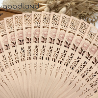 Éventails pliants de 20cm en bois sculpté original tournesol Éventail à main pliant de 20cm très vendu en gros Éventail décoratif pour la danse et la fête de mariage