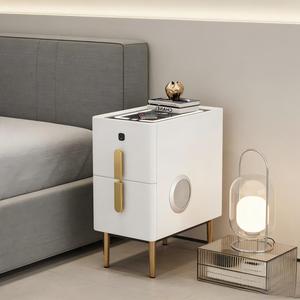 <span class=keywords><strong>Table</strong></span> de chevet multifonctionnelle de style luxueux, modèles explosifs, adaptée aux petits appartements - Product Image 4
