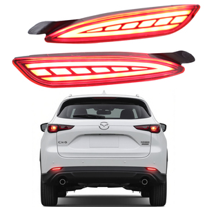Luz Trasera LED para Parachoques, Reflector de Freno, Luz de Señal de Giro para <span class=keywords><strong>Mazda</strong></span> <span class=keywords><strong>3</strong></span> <span class=keywords><strong>Hatchback</strong></span>, <span class=keywords><strong>Mazda</strong></span> 6 Atenza <span class=keywords><strong>2018</strong></span>-2021, Cx5 Cx-5 2022-2026 - Product Image 1