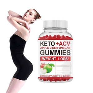 JULONG Supply OEM/ODM Marque privée Vinaigre de cidre d'ours végétalien Gommes Keto + Gommes Avc - Product Image 1