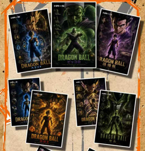 Cartes de collection Dragon Balls Art Boards, 100 paquets/ctn, personnages <span class=keywords><strong>DBZ</strong></span>, cartes à jouer en papier coloré pour enfants, jouets cadeaux - Product Image 2