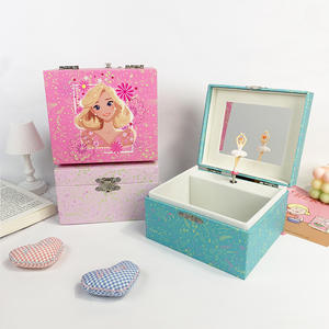Yiyu - Caja Musical de Papel con Manivela y Bola Giratoria con Brillantina, Ecológica, <span class=keywords><strong>para</strong></span> Ayudar a <span class=keywords><strong>Dormir</strong></span> a Bebés, Regalo - Product Image 4