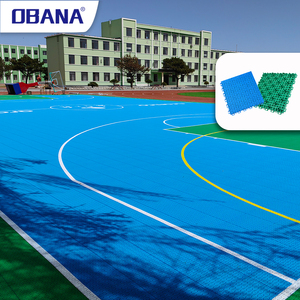 Dalles de sol emboîtables en PP légères et portables pour événements, terrains de sport intérieurs/extérieurs, gymnases et jardins - Product Image 1