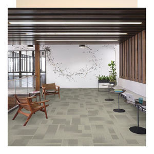 Le <span class=keywords><strong>tapis</strong></span> modulaire commercial de polypropylène démontable de bureau couvre de tuiles le <span class=keywords><strong>tapis</strong></span> carré durable pour la salle de réunion de conférence - Product Image 4