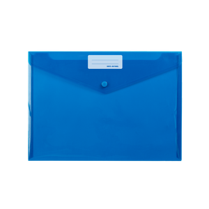 US lettere A4 formato Poly buste di plastica trasparente cartelle di documenti con etichetta tasca pulsante a scatto materiale di carta - Product Image 3