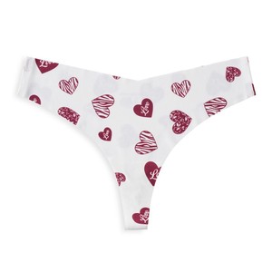 Braguitas Sexys para Mujer, Transpirables, con Estampado Floral Digital, Diseño de Corazones y Letras, Sin Costuras, de Cintura Baja, para Yoga, Tallas S-XL - Product Image 4