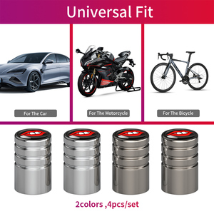 Bouchons de valve de pneu solide anti-poussière personnalisés en alliage de titane de vente chaude nouvel état pour les voitures - Product Image 2