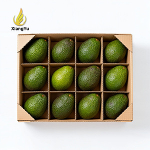 Màu Sắc Sóng In Ấn Các Tông Khay Hộp Tươi Bơ Vận Chuyển Carton Có Thể Tái Chế Đóng Gói Hiển Thị Hộp Cho Trái Cây Rau - Product Image 3